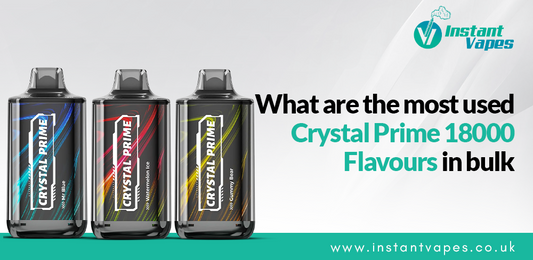 What are the most used Crystal Prime 18000 flavours in bulk